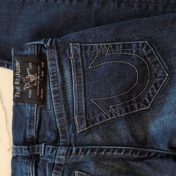 True Religion men's Rocco Relaxed Skinny jeans size 29 EUC - Picture 4 of 7